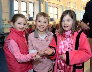 Children from Ysgol Iolo Morganwg, Cowbridge